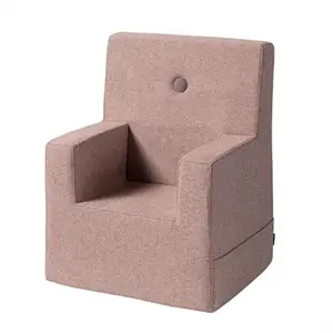 By KlipKlap børnestol - KK Kids chair XL - Soft Rosa m. Rosa Knap